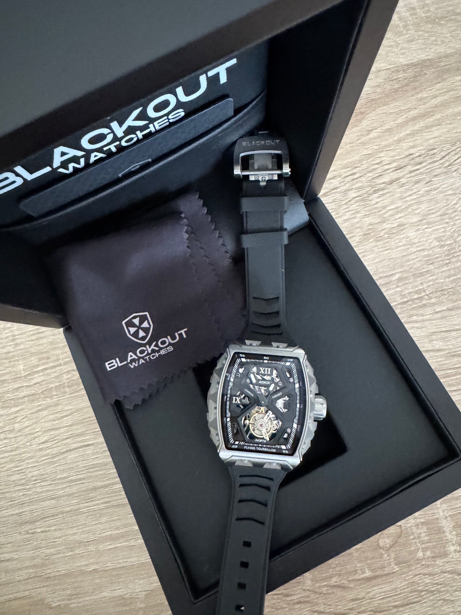 BlackOut Concept TOURBILLON XP1 Titanium (New)