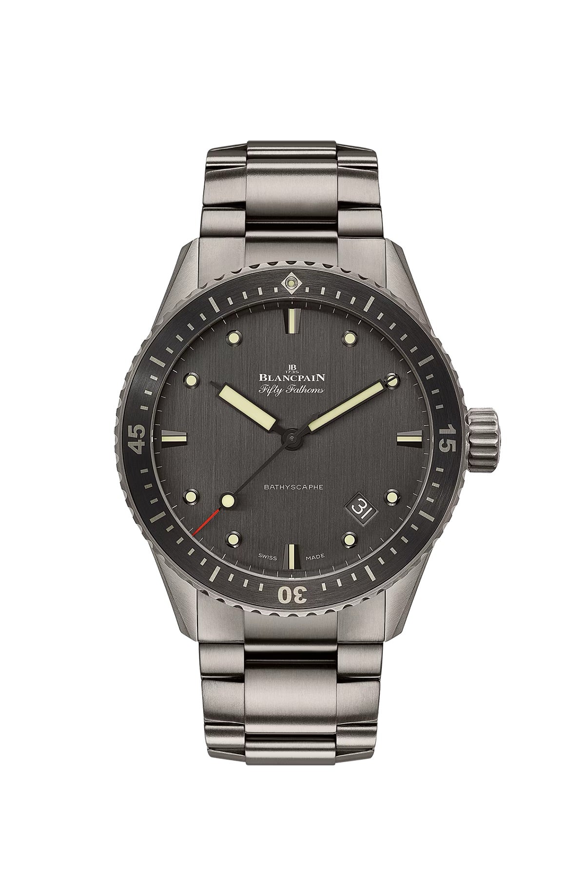 Blancpain Fifty Fathoms Bathyscaphe Titanium