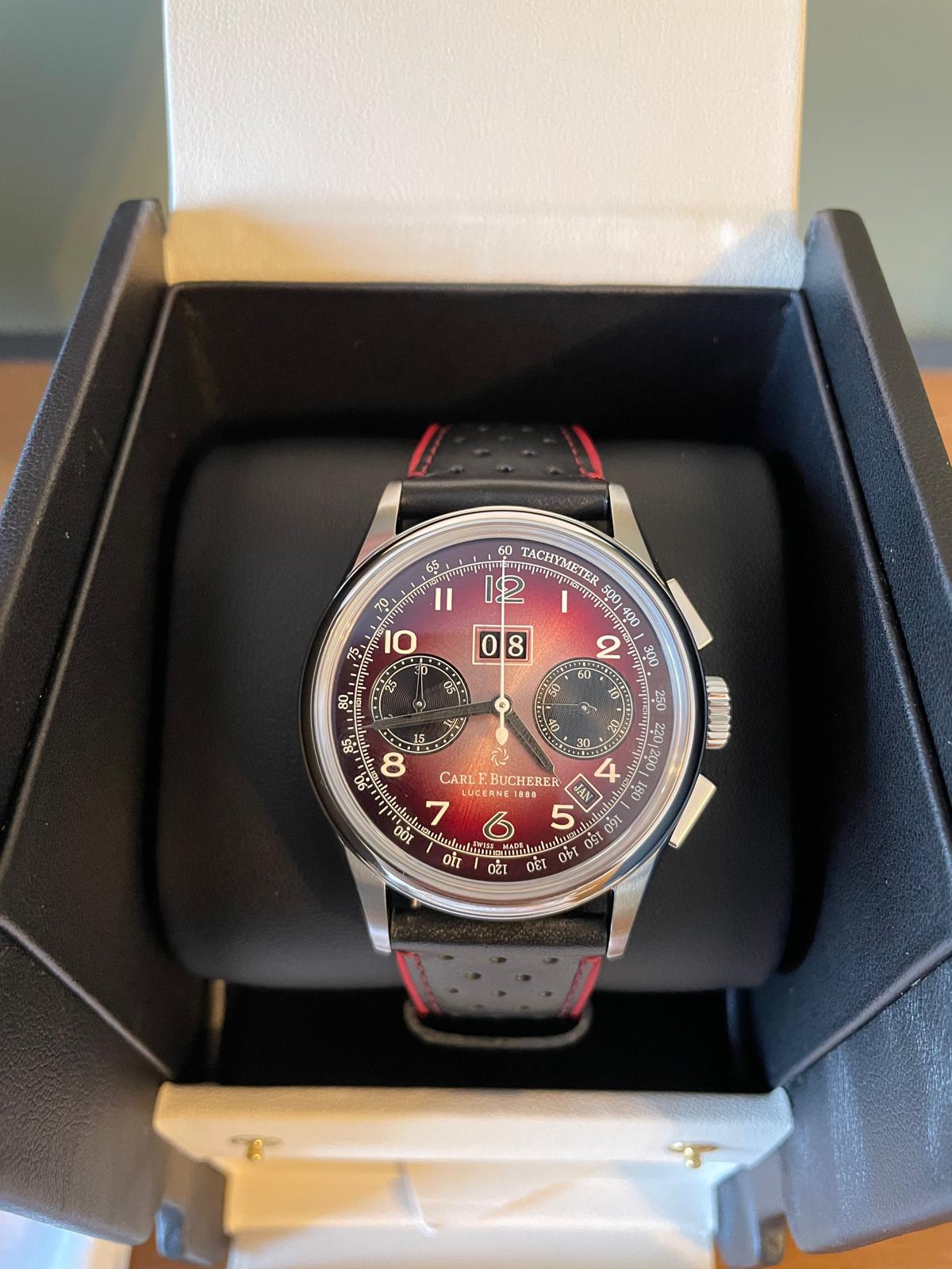 Carl F. Bucherer Chronograph Heritage Bicompax 41mm Hometown L.E. Lausanne