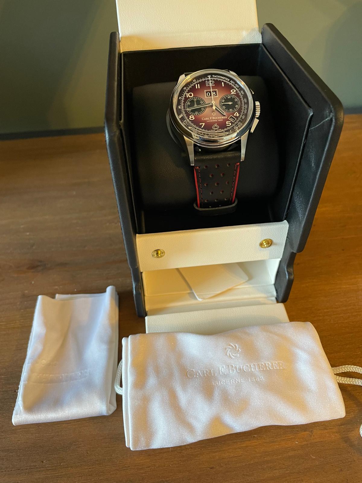Carl F. Bucherer Chronograph Heritage Bicompax 41mm Hometown L.E. Lausanne