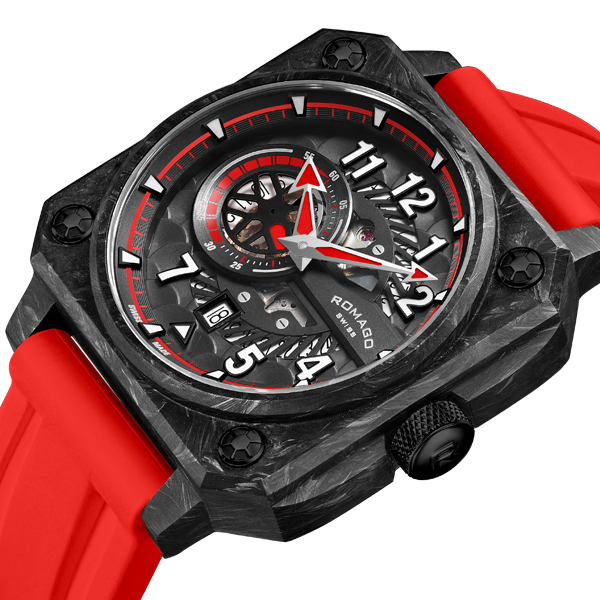 ROMAGO Pulser Super Carbon X - RM097-BKRD - Automatic