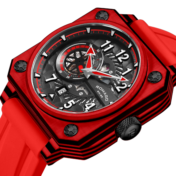 ROMAGO Volcanic Engine Super Carbon X - RM097-RD - Automatic