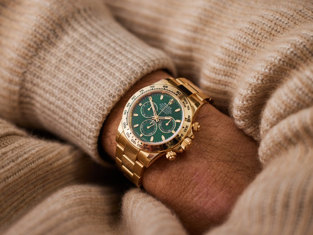 Rolex Daytona YG Green Dial