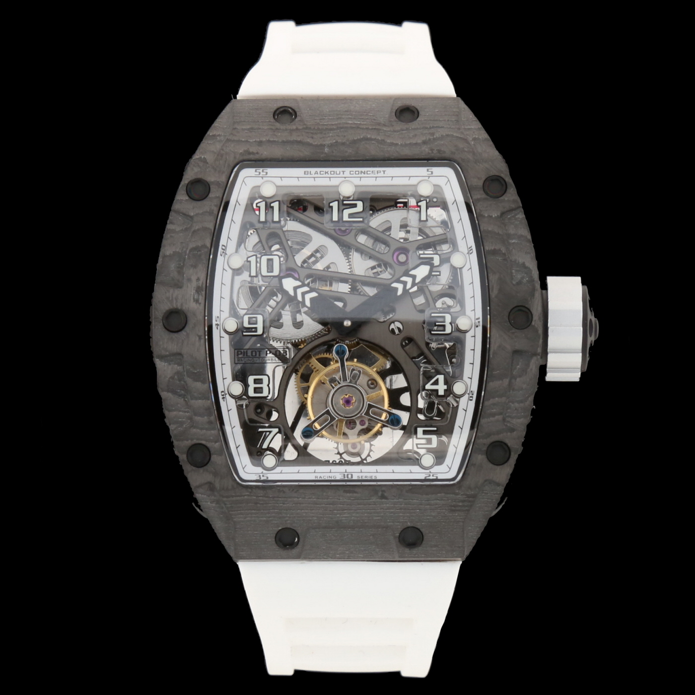 BlackOut Concept Tourbillon P-03 WHITE