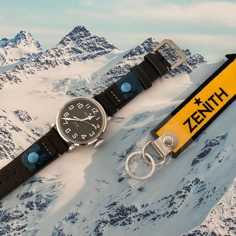 Zenith Pilot Type 20 Rescue Automatic Grey Dial Stainless Pilot