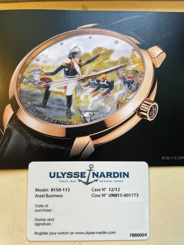 Ulysse Nardin San Marco Classico San Marco 1812 General Raevskiy