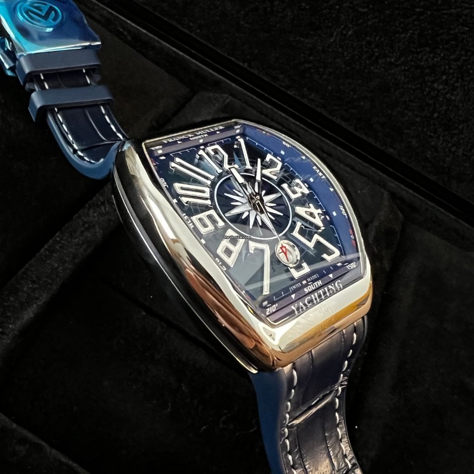 Franck Muller Yachting Automatic Blue Dial