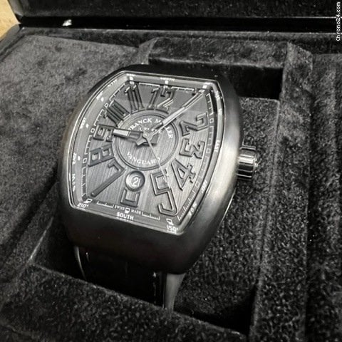 Franck Muller Vanguard black dial