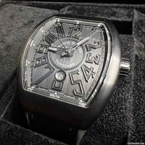 Franck Muller Vanguard black dial