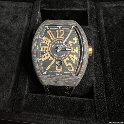 Franck Muller Vanguard Carbon Gold Dial