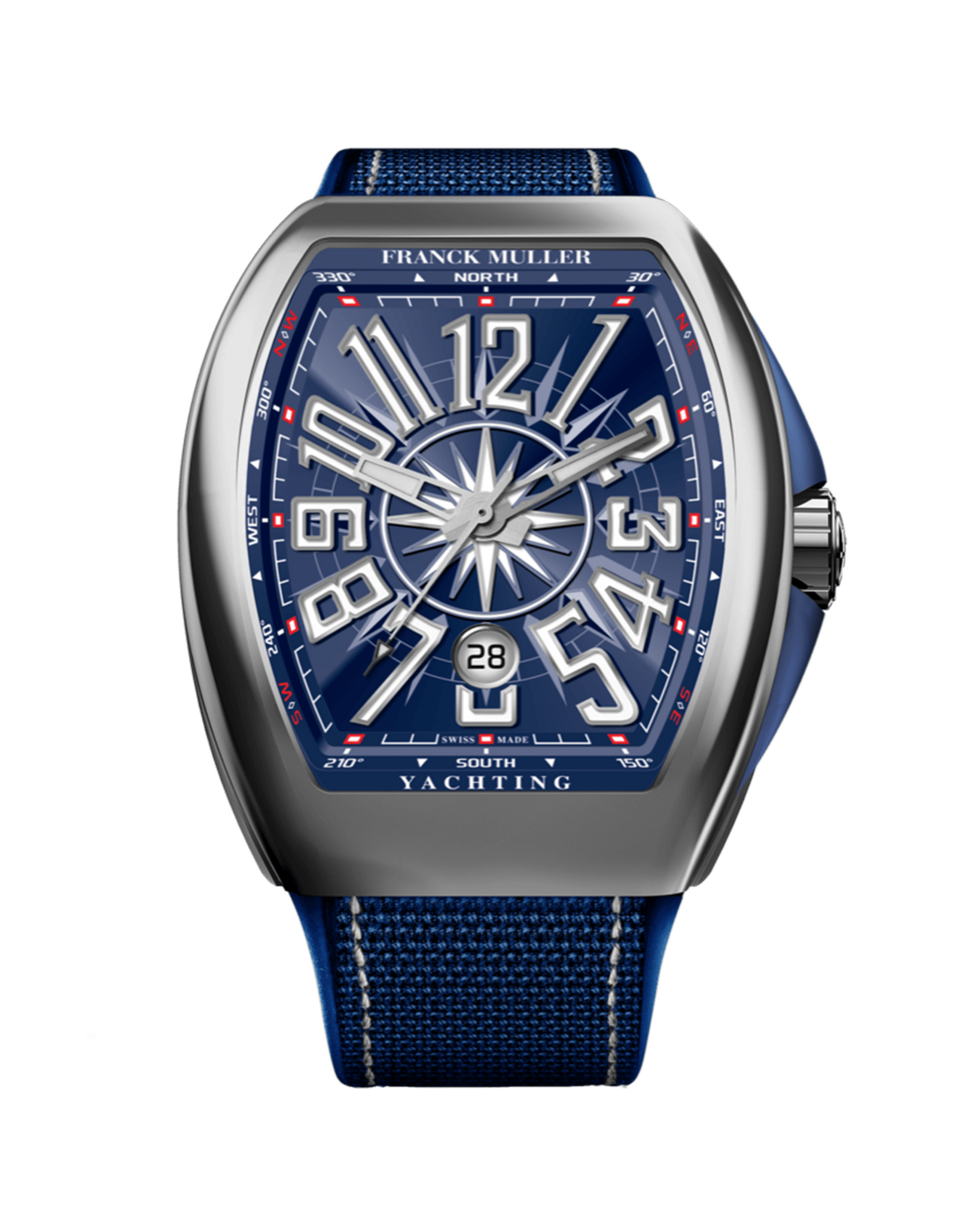 Franck Muller Yachting Automatic Blue Dial