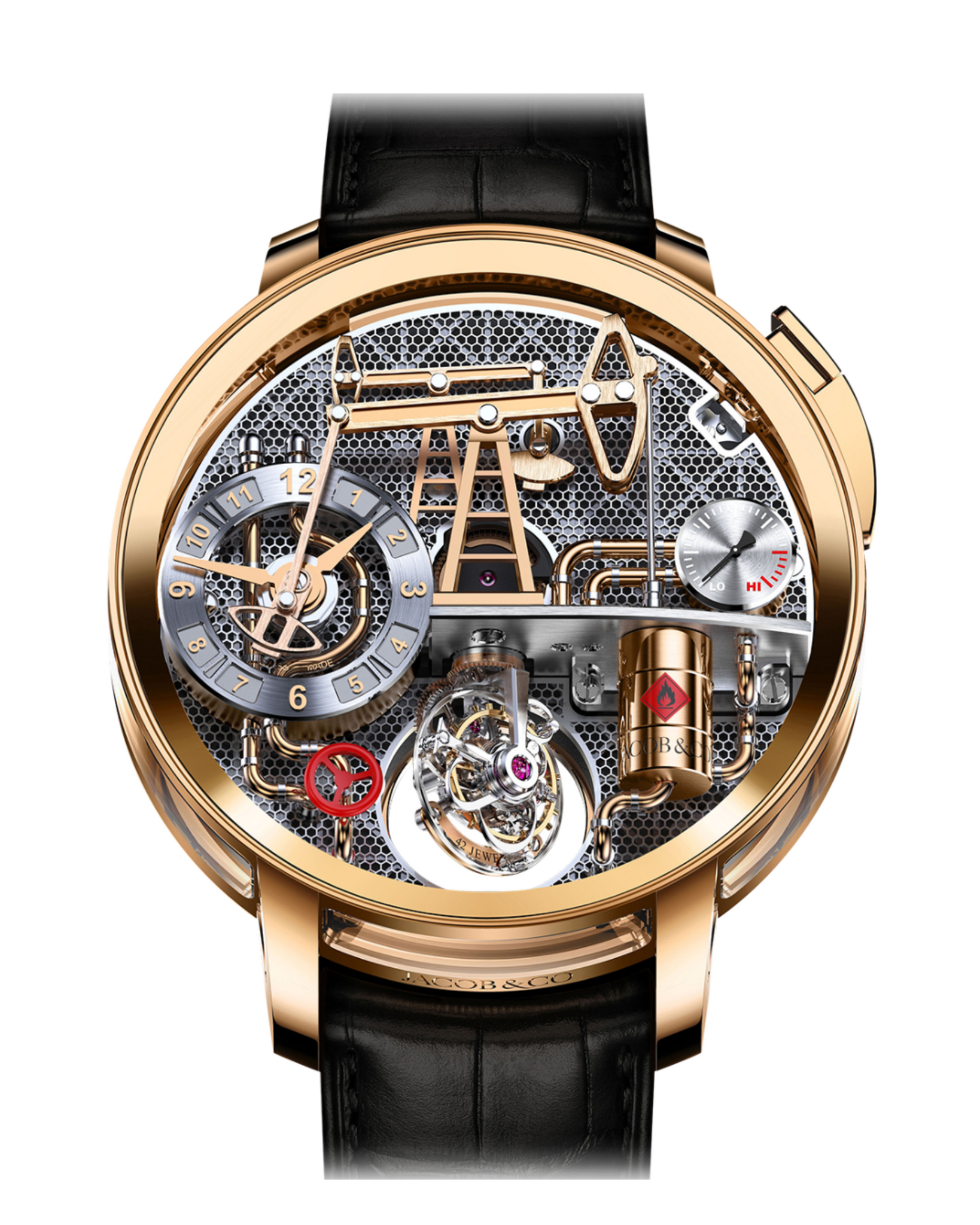 Double 2024 axis tourbillon